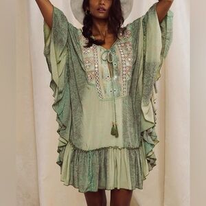 anthropologie raga boho dress size extra small